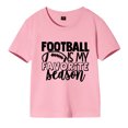 thumbnail image 1 of Gibobby Blusa Manga Larga Niñas Camisetas con estampado de de Rugby de manga corta para niños y niñas, ropa de moda (Rosa, 9-10 Años), 1 of 3