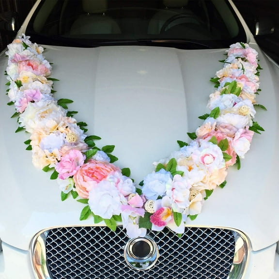 UPKOCH Arrangements Accessories Wedding Car Flower Holder Decoration