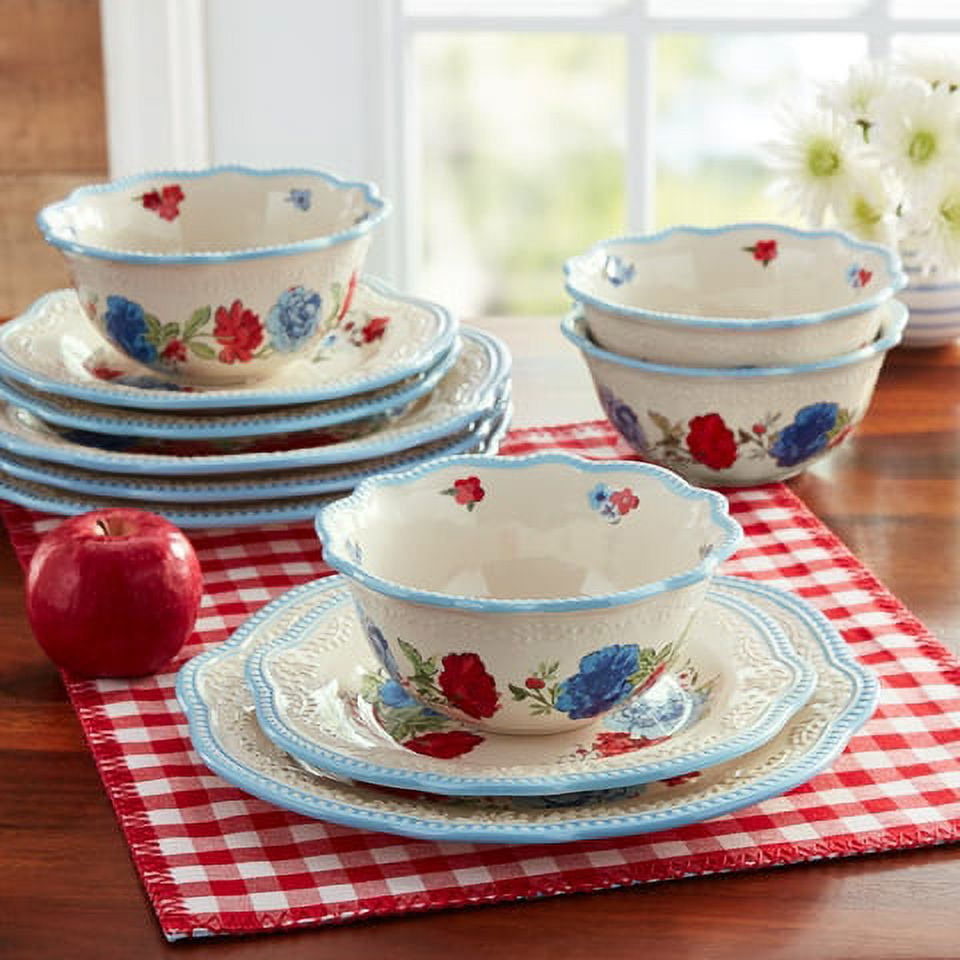The Pioneer Woman Durable Stoneware Classic Charm 13-Piece