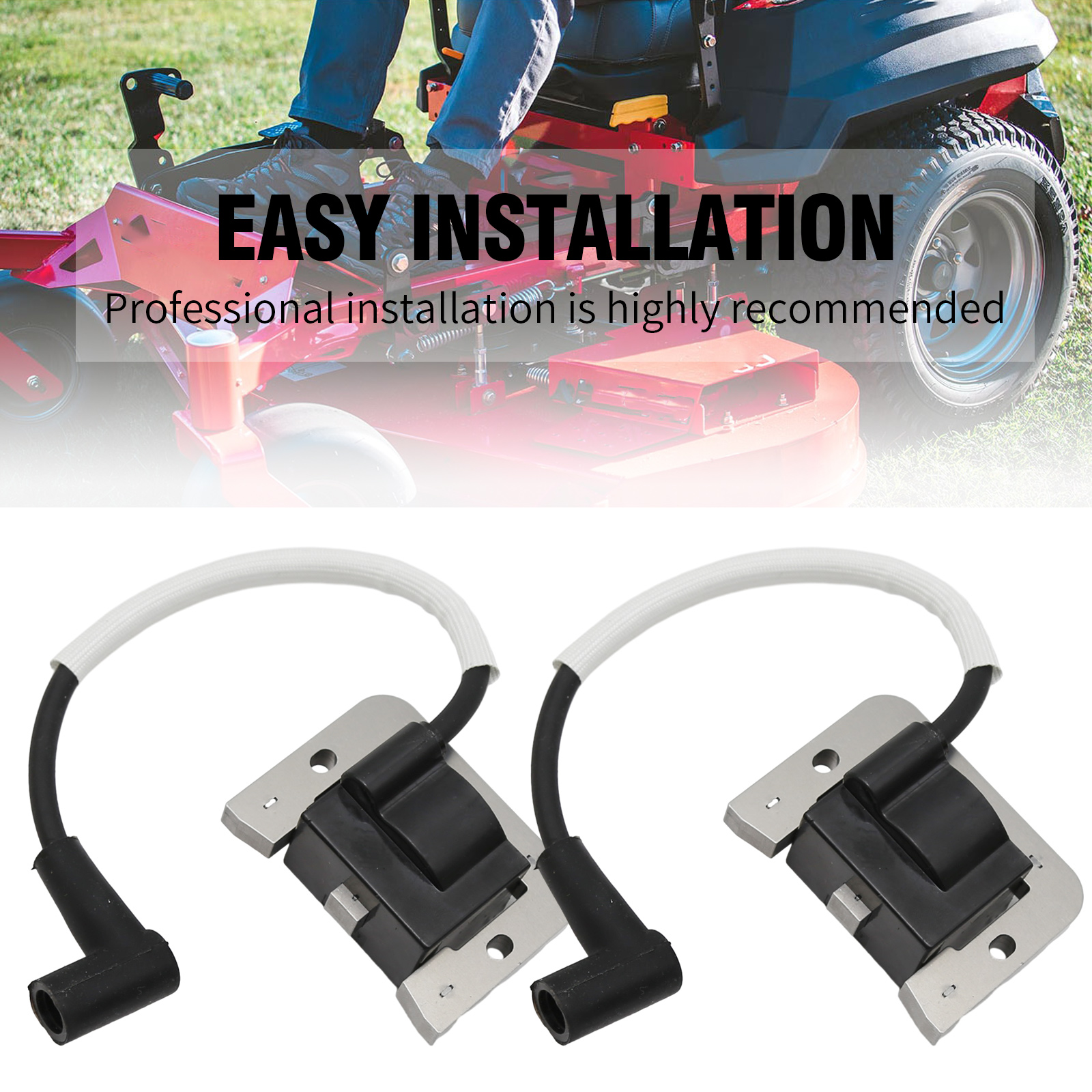 Anxingo 32-584-06-S 2Pack Ignition Coil Module Replacement for Kohler 7000 Series Lawn Mower Engine KT600 KT610 KT715 KT725 KT730 KT735 KT740 ZT710 ZT720 ZT730