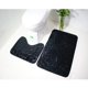 thumbnail image 3 of Juego de 2 alfombrillas de baño con soporte antideslizante, alfombrillas de baño de espuma viscoelástica transpirables, alfombrilla de baño absorbente de agua suave y agradable, soporte antideslizante Adepaton LL-0823, 3 of 4