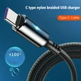 thumbnail image 2 of Type C Cable Fast Charging Cord Nylon Braided Charger Usb Cable h t✨j R0O6, 2 of 5