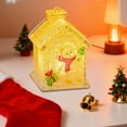 thumbnail image 6 of Christmas Village Houses Light Up,3IN Christmas Village Houses, Resin Farmhouse for Xmas Town Scene Desktop Ornament Holiday Home Decor Christmas Gifts for Family and Friends A, 6 of 6