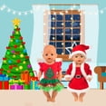 thumbnail image 7 of B Soft Cotton Doll Christmas Costume For 18 Inch Dolls Includes Doll And Holiday Outfit 43Cm Xmas Play Set, 7 of 7
