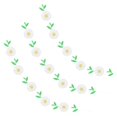 thumbnail image 2 of 3Pcs Daisy Flowers Hanging Banner Daisy Flower Leaves Garland Spring Daisy Party Supplies, 2 of 4