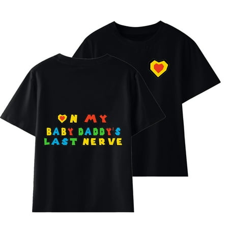 

GERsome Unisex Boys Girls Infant Baby Crew Neck T-Shirt Toddler Short Sleeve Letter Print Tees Shirts