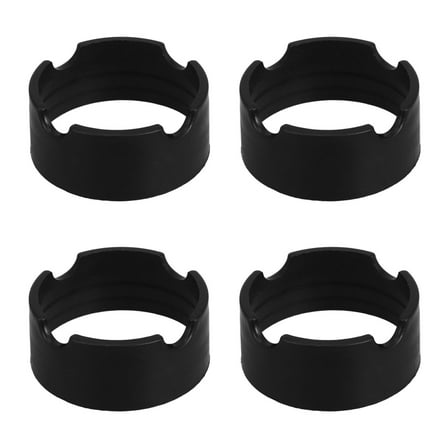 Hemoton 4pcs Outdoor Umbrella Stand Base Patio Umbrella Stand Holder Umbrella Clamps Mount Bracket Outdoor Umbrella Holder For Deck Rail Balcony