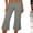 05# Dark Gray, variant on Women Studded Gaucho Pants Low Rise Flare Culottes Wide Leg Cropped Pants Y2k Rivet Capri Gauchos Brown M