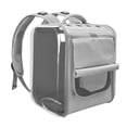 thumbnail image 1 of Methold Pet Carrier Backpack Cat Dog Breathable Carry Bag for Outdoor Travel  Suministros para perros Gris, 1 of 1