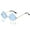 Blue, variant on Sunglasses Womens UV Protection Vintage Cloud Rimless Tassel Sun Glasses Outdoor Punk Glasses Shades Sunglasses Fashion Sunglasses Blue