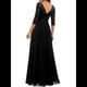 thumbnail image 5 of Vestido Formal para Mujer, Vestido de Madre de la Novia, 3/4, Vestido de Invitada de Boda, Vestido de Noche . Negro XL, 5 of 6