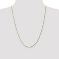 thumbnail image 2 of Real 14kt Yellow Gold 1.3mm Curb Pendant Chain; 24 inch; for Adults and Teens; for Women and Men, 2 of 5