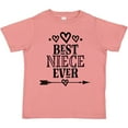 thumbnail image 3 of Inktastic Best Niece Ever from Aunt Girls Toddler T-Shirt, 3 of 5