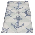 thumbnail image 2 of PKQWTM Ship Steering Wheel And Anchor Book Cover Book Protector Book Sleeve Book Pouch Book Bag 6x9 inch, 2 of 4