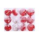 thumbnail image 3 of 12x bolas de Navidad adornos navideños mayimx bolas colgantes de arbol Rojo, 3 of 9