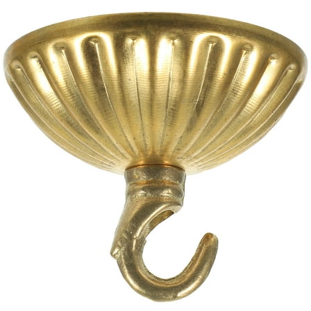 MUSEYA Ceiling Light Fixing Plate Chandelier Hook Plate Copper Golden Light Fixture 1Pcs