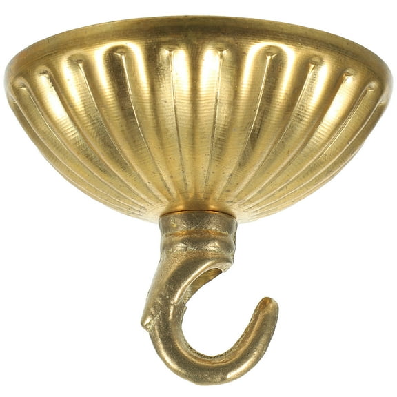 MUSEYA Ceiling Light Fixing Plate Chandelier Hook Plate Copper Golden Light Fixture 1Pcs