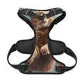 thumbnail image 5 of Lsque Floating Cat And Donuts Dog Harness, No-Pull Pet Harness with 2 Leash Clips, Adjustable Soft Padded Dog Vest with Easy Control Handle for Large Dogs-Large, 5 of 9