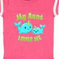 thumbnail image 4 of Inktastic My Aunt Loves Me Cute Narwhal Boys or Girls Baby Bodysuit, 4 of 5