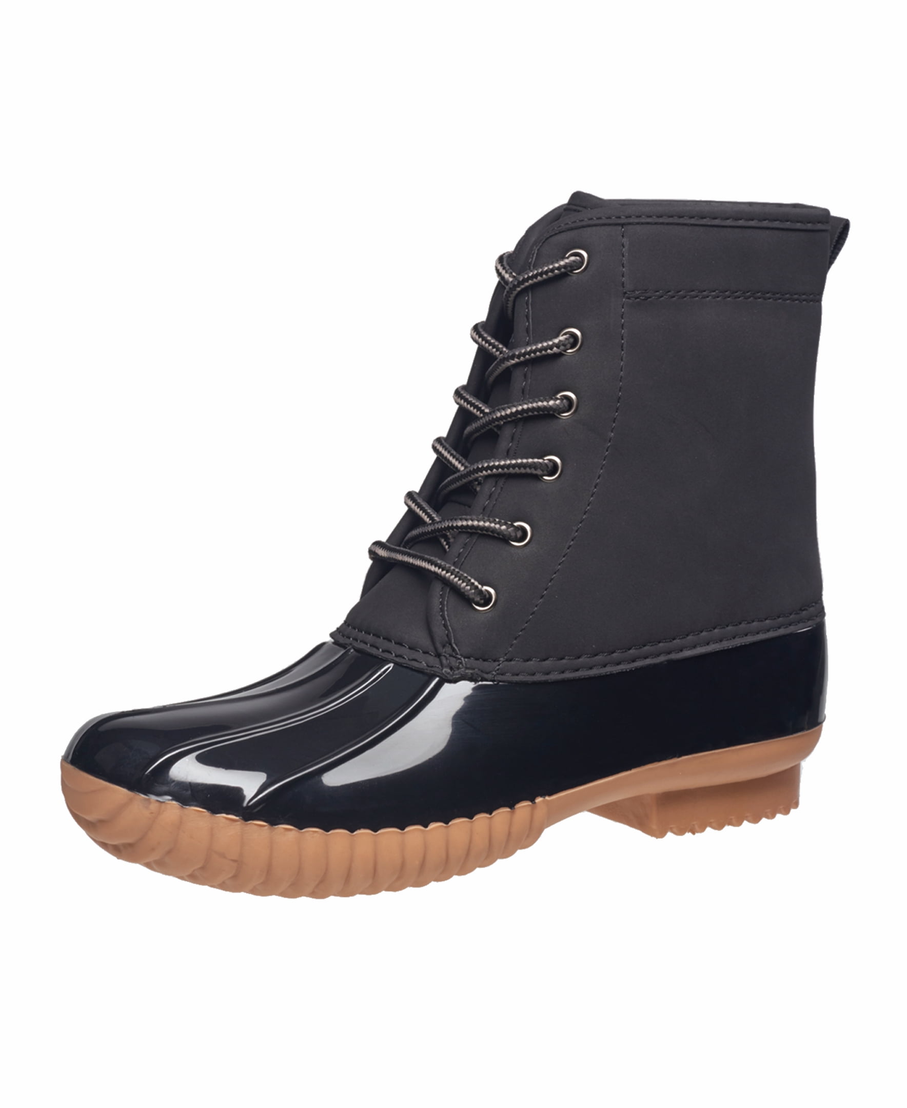 WEATHERPROOF VINTAGE Womens Gray Waterproof Adam Round Toe Lace-Up Duck boots WEATHERPROOF VINTAGE Womens Gray Waterproof Adam Round Toe  main image 2