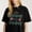 Black-2, variant on Space themed Graphic for First Graders Fun School related Casual Tee print T Shirt