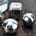 thumbnail image 2 of 8 Uds cubo de de Metal de acero inoxidable piedras para whisky enfriador de bebidas enfriador de bebidas Macarena Cubos de hielo del whisky, 2 of 5