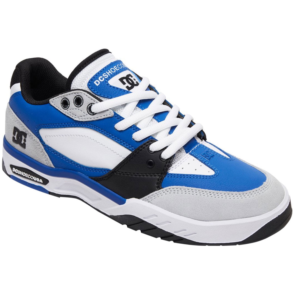 Black White Blue DC Shoes Maswell
