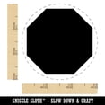 thumbnail image 2 of Octagon Solid Rubber Stamp for Scrapbooking Crafting Stamping - Small 3/4 Inch, 2 of 7