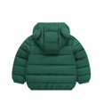 thumbnail image 2 of 1-6Y Toddler Boys Girls Winter Warm Hooded Puffer Coat Jacket Kids Casual Zipper Thickened Snow Clothes Overcoat Outerwear With Pockets, 2 of 7