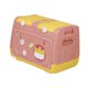 thumbnail image 4 of Caja de almacenamiento de juguetes apilable con ruedas, contenedor multiusos para ahorrar espacio, lindos contenedores de almacenamiento con tapa para Rosa, 4 of 8