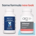 thumbnail image 3 of ARG InflaMed - Connective Tissue & Joint Support Supplement - Synergistic Herbal & Enzyme Complex - Includes MSM, Turmeric, Boswellia & Bromelain - 60 Servings - 120 Capsules, 3 of 7