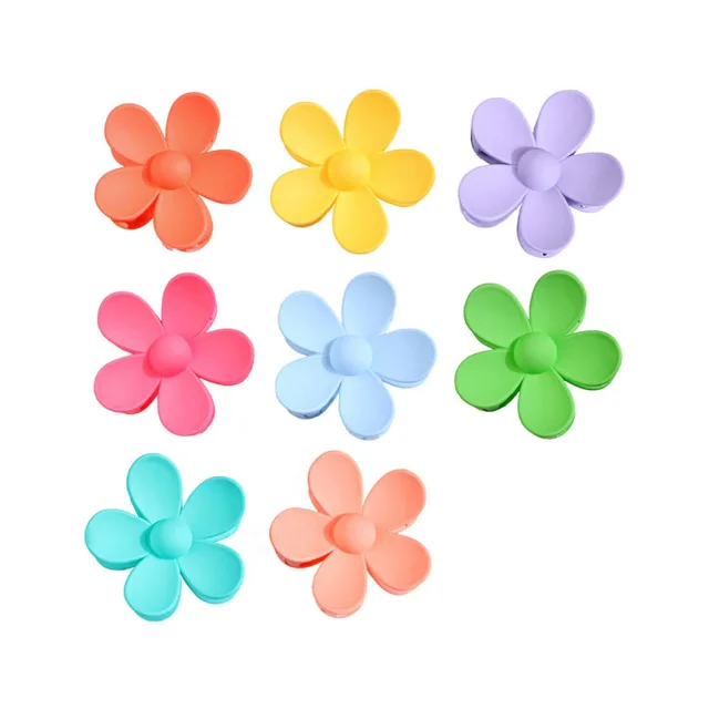Daxstar - 8 pinzas para el pelo con forma de flor para cabello grueso, sujeción fuerte, perfectas para mujeres Sailing Electrónica