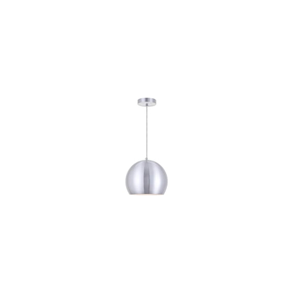Living District Kasey 1 Light Burnished Nickel Pendant