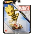 thumbnail image 2 of Toy Hot Wheels Marvel Character Cars, paquete de 7 unidades: Groot, Black Panther, Thor, Rocket, Doctor Strange, Hulk y She Hulk, 2 of 6