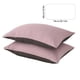 thumbnail image 3 of Juego de 2 fundas de almohada con cierre de sobre, tamaño estándar, de algodón suave y transpirable., 3 of 6