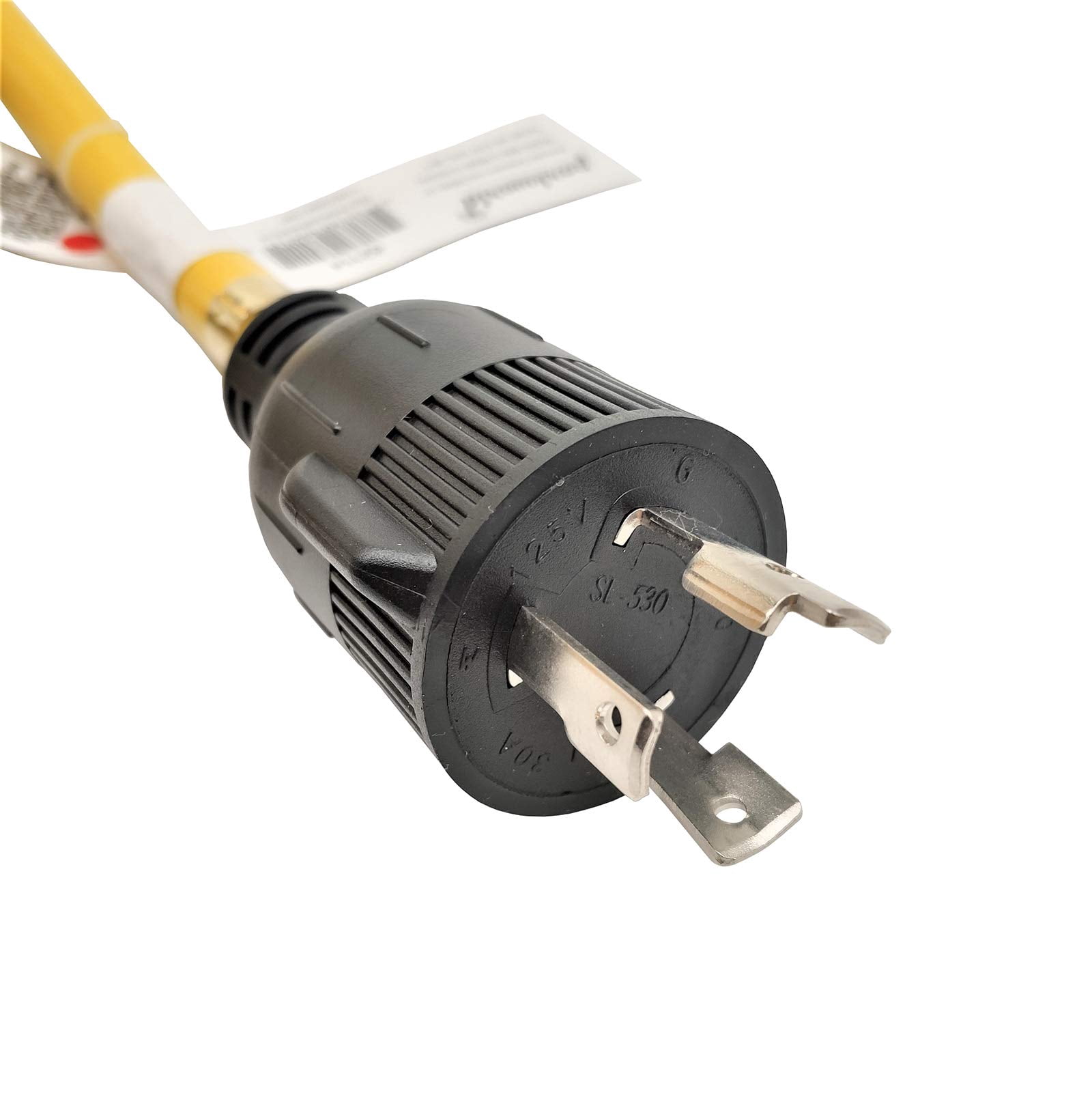 Parkworld 62121 NEMA L5-30 Extension Cord, Locking 3-Prong, 30 AMP, 125 Volts, 3750 Watts (36FT)