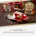 thumbnail image 2 of Spode Christmas Tree Figural Cookies for Santa Platter - 12-Inch Holiday Serving Plate for Cookies, Desserts, and Treats - Dolomite Christmas Dinnerware and Décor - Festive Holiday Gift, 2 of 7