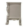 thumbnail image 3 of Aurora 32 Inch Classic Wood Nightstand 2 Drawers Subtle Carvings White - Saltoro Sherpi, 3 of 5