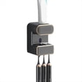 thumbnail image 1 of Exprimidor de Pasta de Dientes Eléctrico de Pared con Esterilización UV, Soporte para Cepillos de Dientes Sin Perforaciones y Estante de Desinfección B, 1 of 5