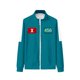 thumbnail image 4 of Squid Game Player Adult Track Jacket – Official Cosplay Costume Blue XL, 4 of 5