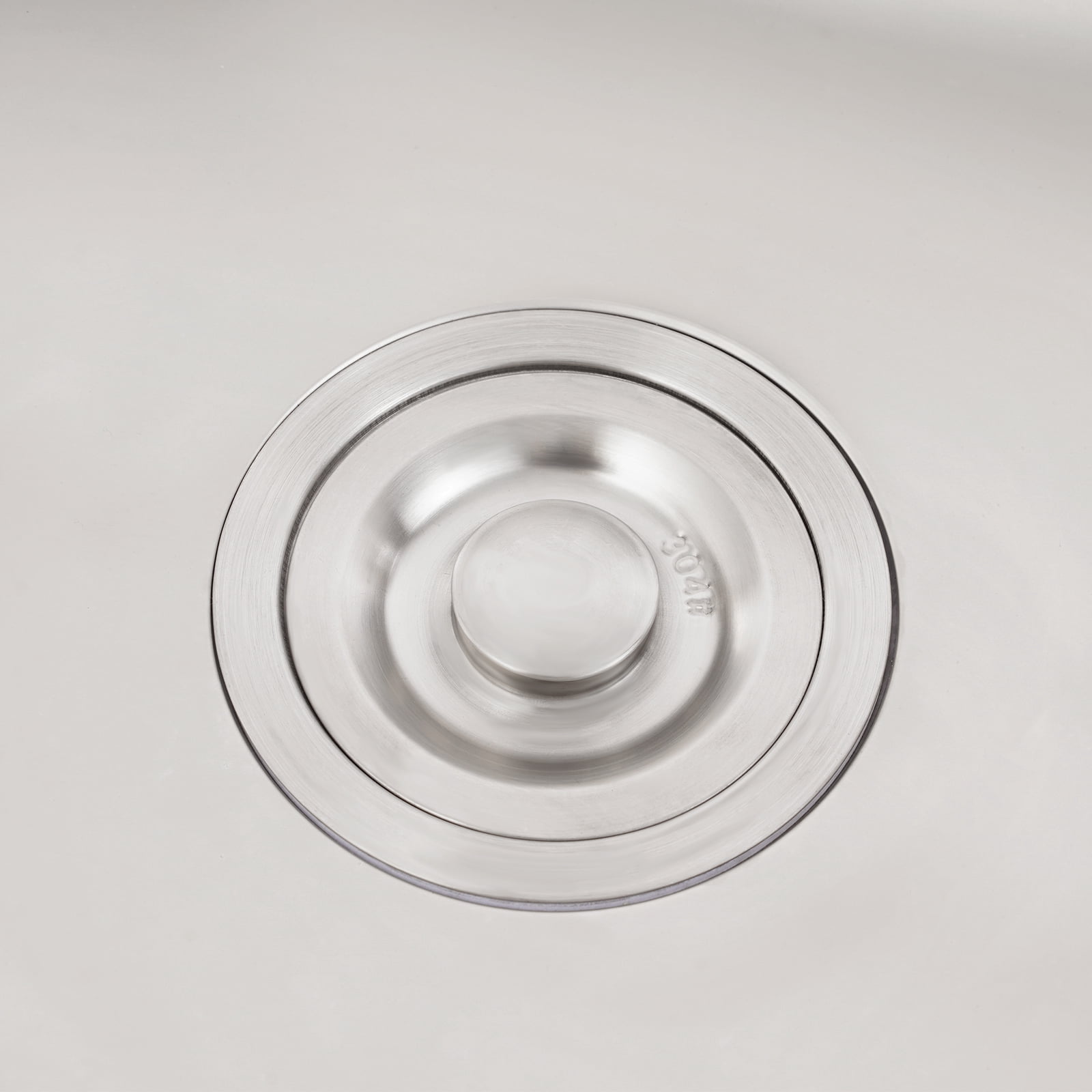 Freestanding Modern Stainless Steel Kitchen Sink with Faucet 35x32cm Basin 40kg Capacity Silver Utility Sink
