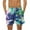Multicolor # Hawaiian Swim Trunks for Men, variant on DIOAZUD Mens Big and Tall Swim Trunks 5 inch Quick Dry Bathing Suit Hawaii Beach Board Shorts with Drawstring Swimming Shorts Tropical Palm Tree Print Swimming Trunks with Pockets