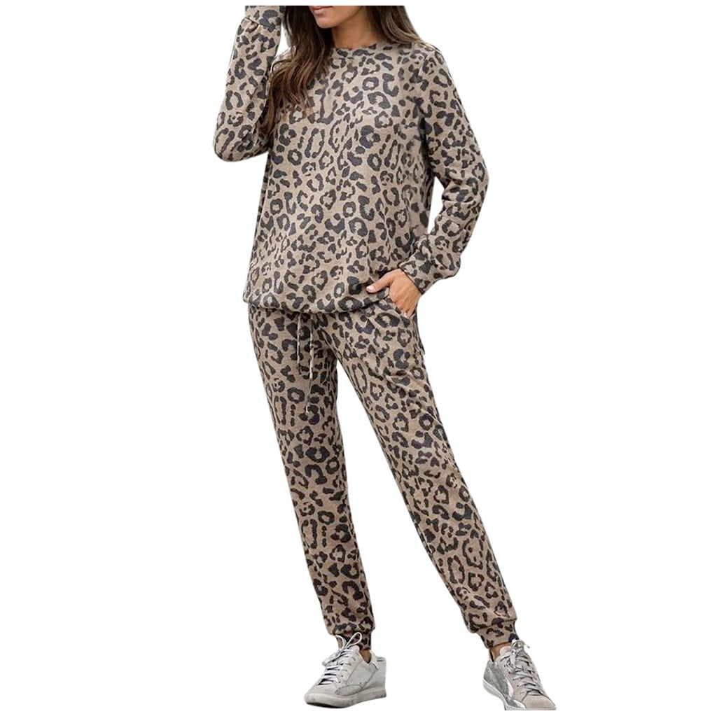 leopard pantsuit
