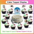 thumbnail image 3 of Opossum Birthday Party Supplies Decorations Plates Cake Topper Backdrop Banner Decor, 3 of 7