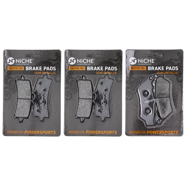 Niche Complete Semi-Metallic Brake Pad Set for Ducati Diavel Motorcycle MK1002625