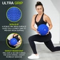 thumbnail image 2 of ProsourceFit Tread Slam Medicine Balls w/ Ultra Grip for Weighted Workouts, 10 lb, 2 of 6