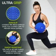 ProsourceFit Tread Slam Medicine Balls w/ Ultra Grip for Weighted Workouts, 10 lb