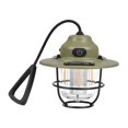 thumbnail image 2 of Linterna de acampada, lámpara de tienda, linterna compacta USB de estilo Vintage, luz de acampada para supervivencia en interiores, viajes, Picnic en Verde, 2 of 8