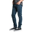 thumbnail image 2 of Men's Skinny Fit Stretch Raw Denim Jeans, Up To 42W, 2 of 5