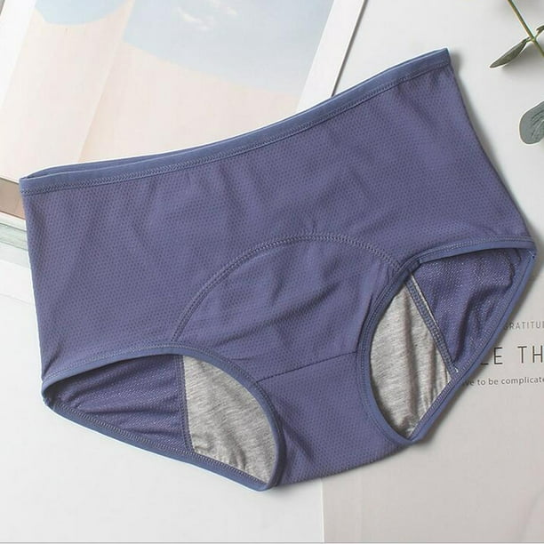 WaiiMak Underwear Womens Leak Proof Menstrual Period Panties Women Underwear  Physiological Waist Pants Lingerie For Women Xxxl 